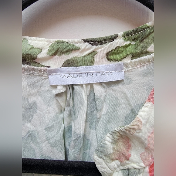 Made In Italy Multicolor Leopard Print Mini Dress Size Large/XL - Picture 4 of 4